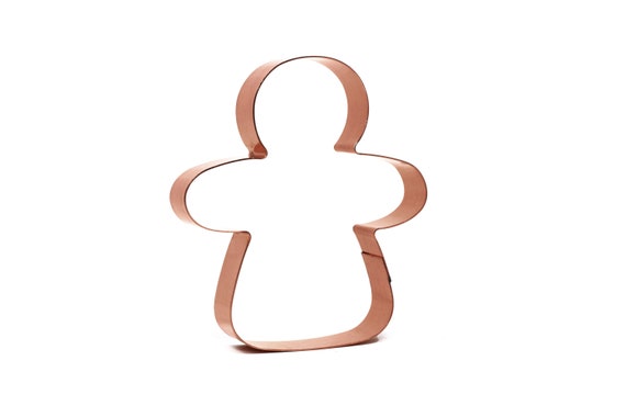 Gingerbread Girl Christmas Cookie Cutter - Handcrafted by The Fussy Pup