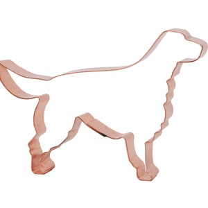 English Setter Cookie Cutter: 4.75&quot; Copper Dog Breed Baking