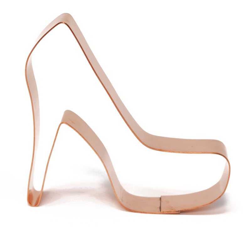 Ladies High Heel Shoe Cookie Cutter Handcrafted by the Fussy Etsy