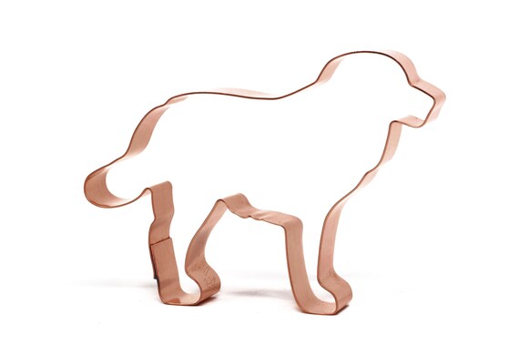 No. 1 Caucasian Shepherd Copper Dog Breed Cookie Cutter 4.5 X 3.5 inches - Handcrafted by The Fussy Pup