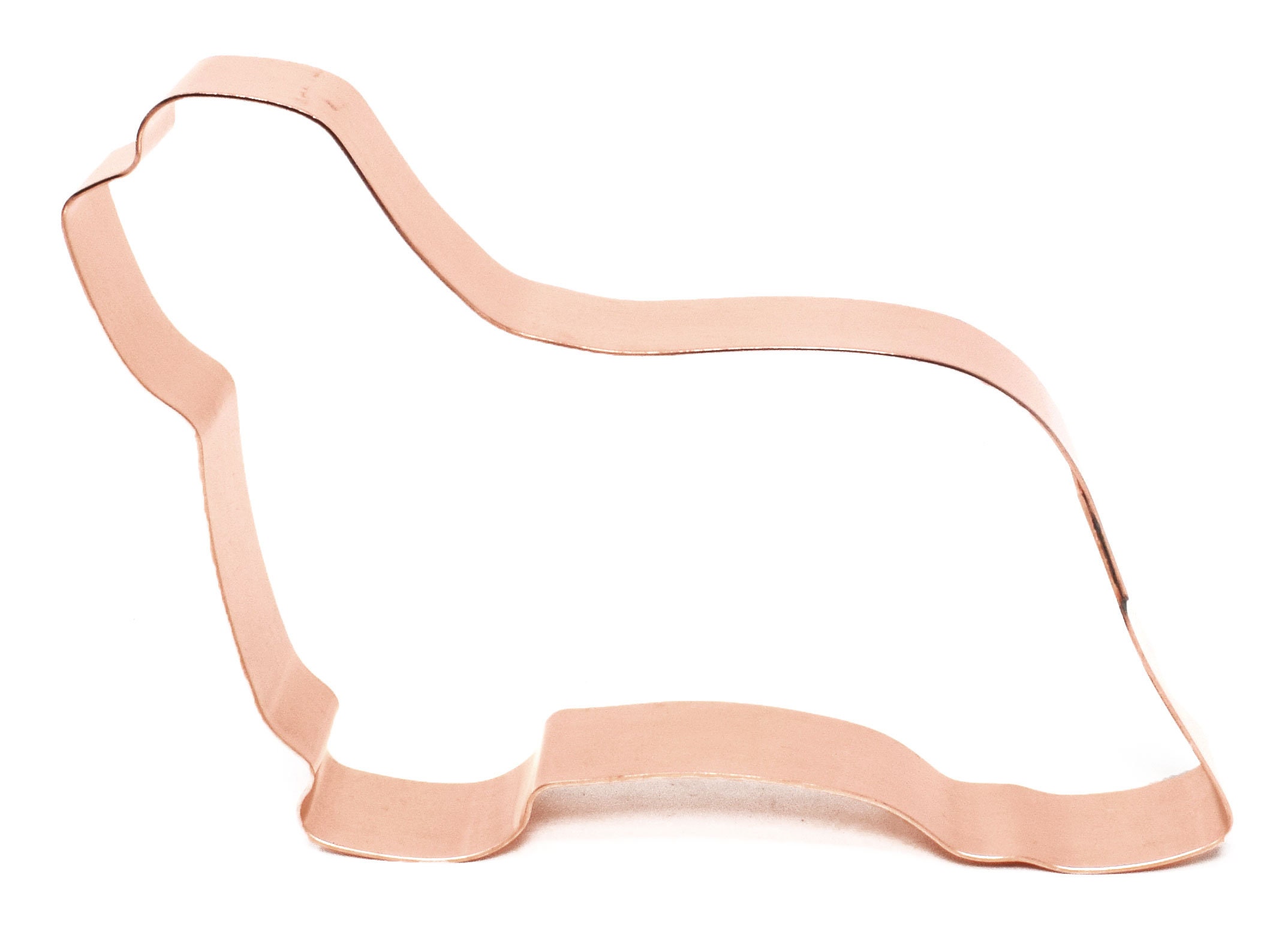 Bearded Collie Dog Breed Cookie Cutter Handcrafted by The Fussy Pup