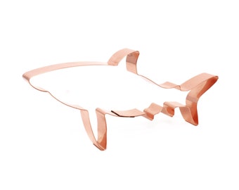 Shark Face Cookie Cutter 2-piece Stamp &amp; Outline 1 SHARP - Etsy