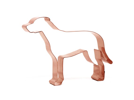 No. 1 Dalmatian Dog Breed Cookie Cutter 4.75 x 3.5 inches - Handcrafted Copper Cookie Cutter by The Fussy Pup