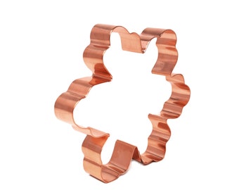 Copper Snowflake Cookie Cutter - Handcrafted by The Fussy Pup
