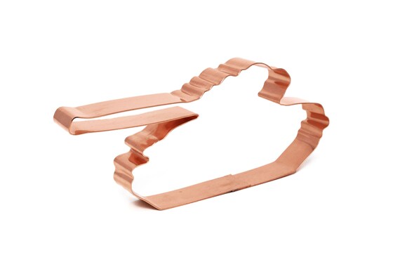 Sherman Army Tank ~ Copper Cookie Cutter ~ Handcrafted by The Fussy Pup