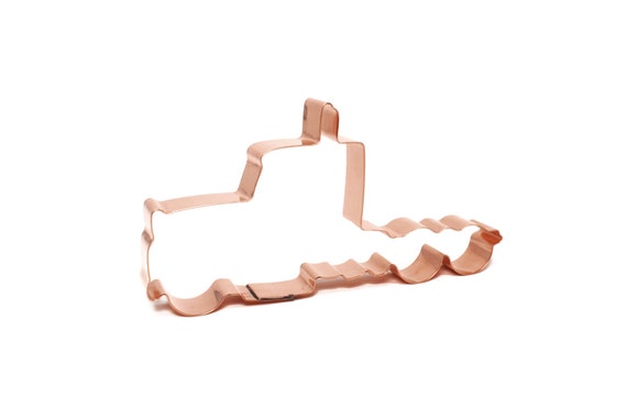 Semi Trailer Truck Copper Cookie Cutter  - Handcrafted by The Fussy Pup