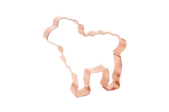 Farm Sheep Christmas Cookie Cutter - Handcrafted by The Fussy Pup
