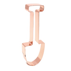 Copper Shovel Cookie Cutter - Garden Design (6 X 2 inches) - Made in USA