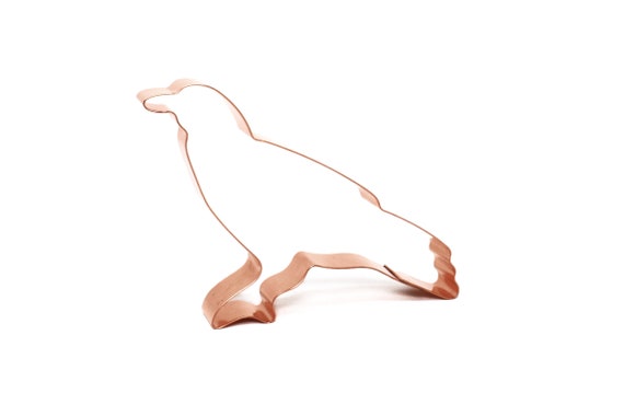 Crow Bird Cookie Cutter - Handcrafted by The Fussy Pup