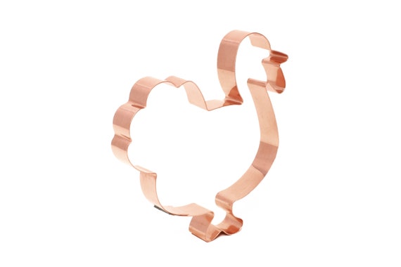 Large Turkey Thanksgiving Cookie Cutter - Handcrafted by The Fussy Pup