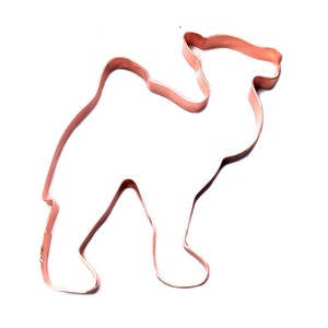 Forse è il giorno della gobba! Dromedario ~ Tagliabiscotti animale cammello arabo - Realizzato a mano da The Fussy Pup