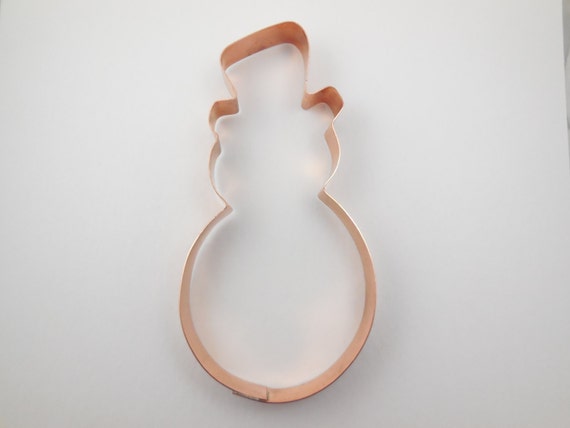 Large Snowman Christmas Cookie Cutter - Handcrafted by The Fussy Pup