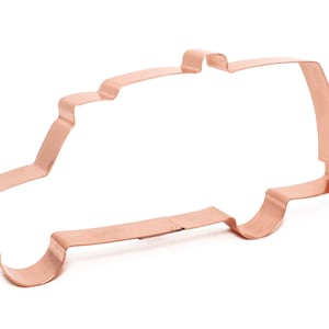 Emporte-pièce en cuivre artisanal Ambulance - 6,5 pouces