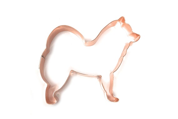 Eurasier Dog Breed Copper Cookie Cutter - Handcrafted by The Fussy Pup