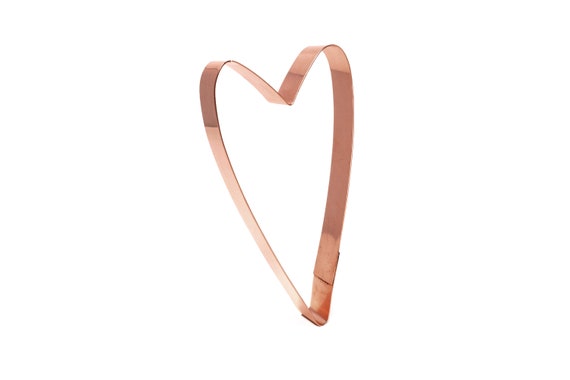 Simple Tall Heart Cookie Cutter - Handcrafted by The Fussy Pup