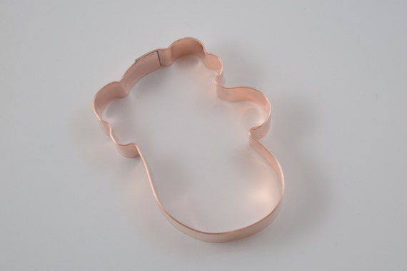 Tiny Cute Winter Mitten ~ Copper Cookie Cutter - Handcrafted by The Fussy Pup