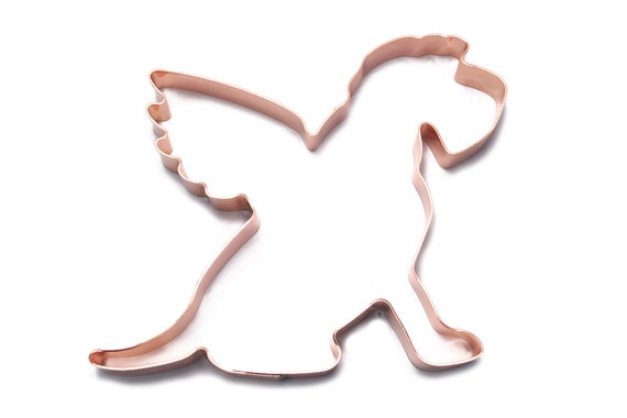Schnauzer Dog Angel with wings Cookie Cutter - Handcrafted by The Fussy Pup