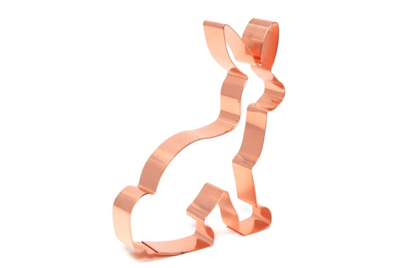 Jackrabbit Copper Cookie Cutter - Handcrafted by The Fussy Pup