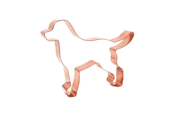 Chesapeake Bay Retriever Dog Breed Cookie Cutter 5 X 4 inches - Handcrafted Copper Cookie Cutter by The Fussy Pup