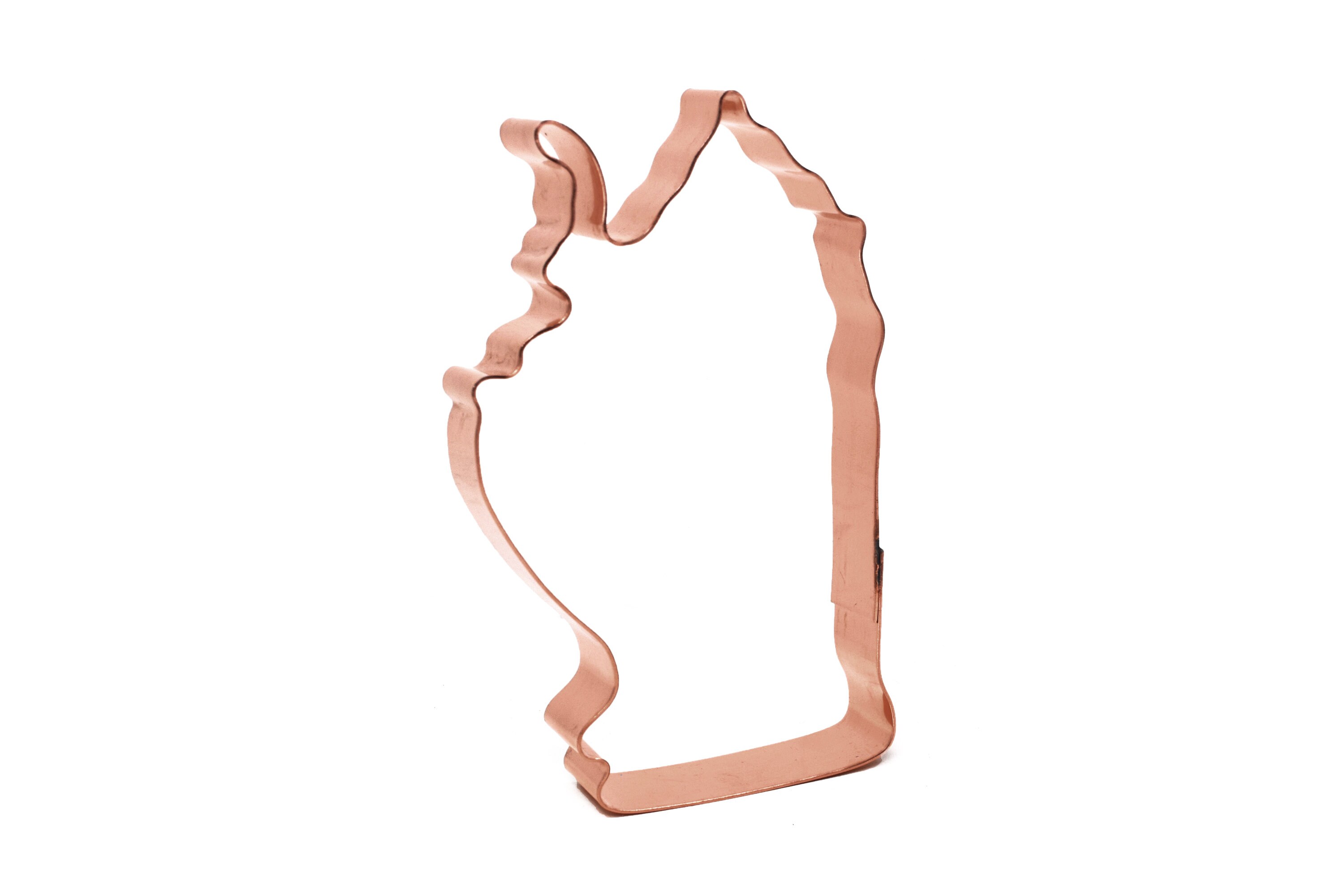 Oktoberfest German Beer Stein Copper Cookie Cutter Handcrafted by