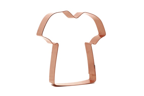T-Shirt / Sports Jersey Shirt Copper Clothing Cookie Cutter - Hand Crafted by The Fussy Pup