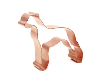 Small ~ Whippet Copper Dog Breed Cookie Cutter - Handcrafted by The Fussy Pup