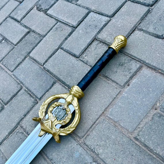 Handcrafted Skyrim Dawnbreaker Replica Sword - Cosplay Prop & Fantasy Collectible Gift