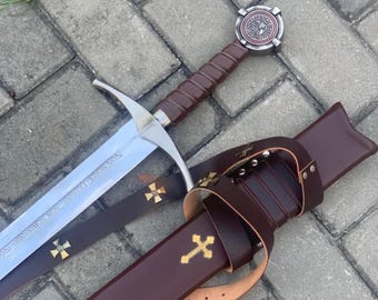 Handmade Accolade Knights Templar Sword – Medieval Collectible