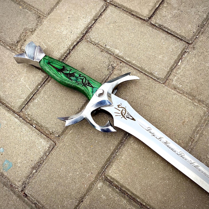 Épée de la roue du temps forgée à la main - Viking Buster Blade - Édition collector image 2