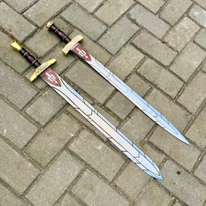 Percy Jackson Riptide Sword Replica - Handmade Anaklusmos Cosplay Sword - Fantasy Movie prop - Gift for Him - Collectible Display Sword