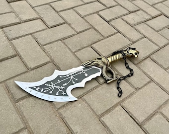 Handmade Blade of Chaos | God of War Replica | Collectible Gamer Display