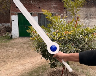 Handmade Finn's White Sword - Adventure Time Stainless Steel Cosplay Collectible Prop Sword