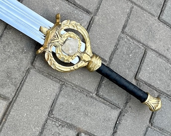 Handcrafted Skyrim Dawnbreaker Replica Sword - Cosplay Prop & Fantasy Collectible Gift