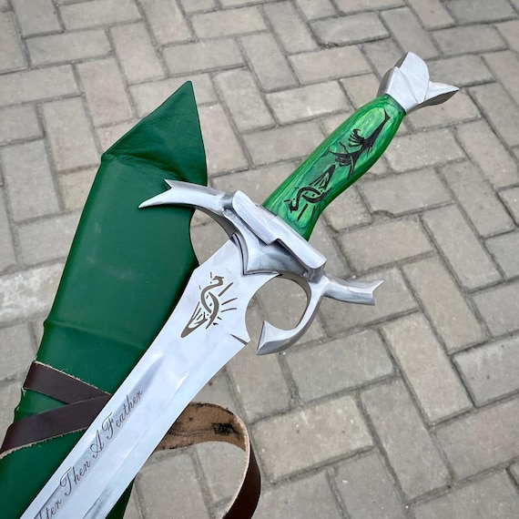 Hand-Forged Wheel of Time Sword - Viking Buster Blade - Collector's Edition