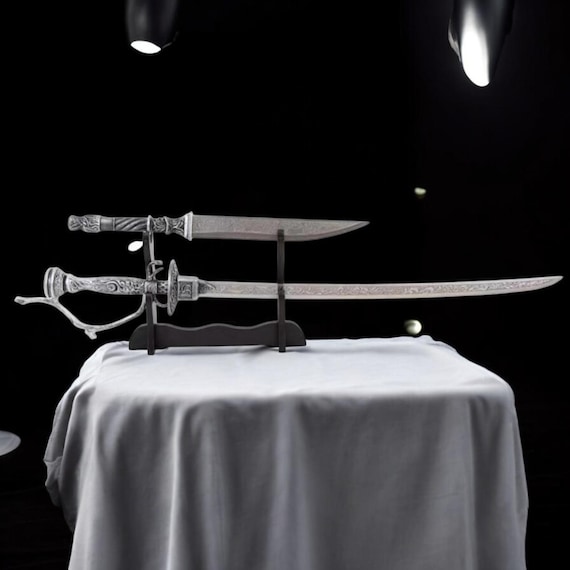 Lady Maria Rakuyo Replica Sword - Bloodborne Dual Blade Cosplay