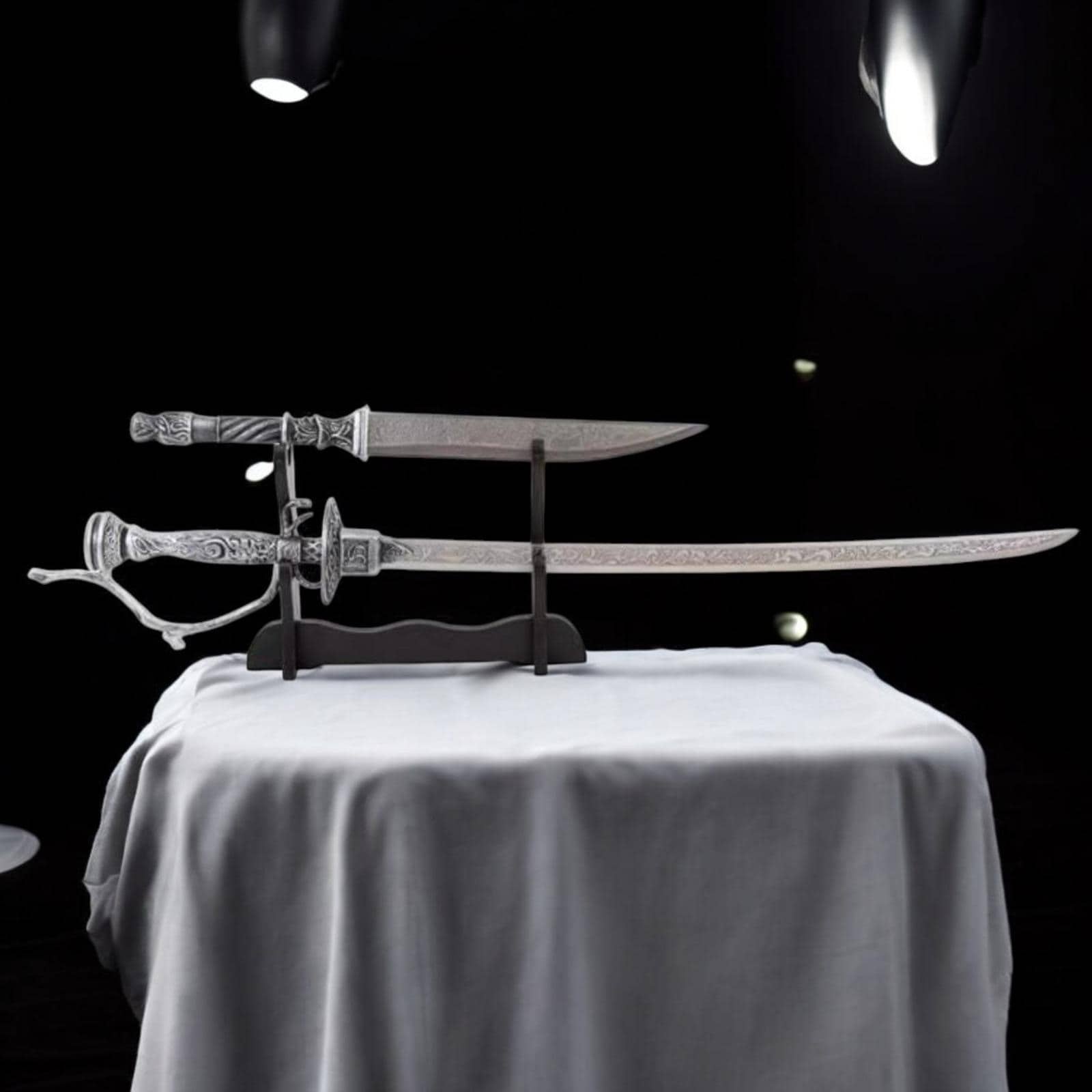 Lady Maria Rakuyo Replica Sword - Bloodborne Dual Blade Cosplay