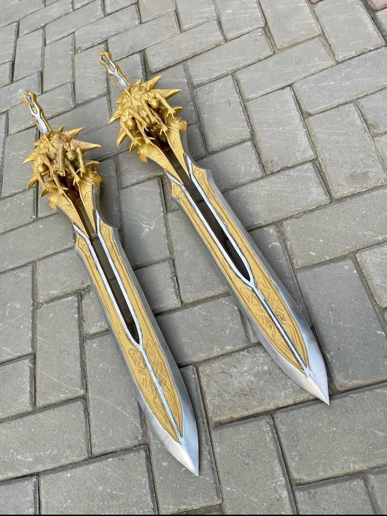 Handmade God of War Olympus Sword: Metal Cosplay Non Functional Anime Replica image 2