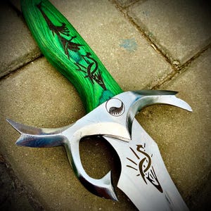 Épée de la roue du temps forgée à la main - Viking Buster Blade - Édition collector image 5