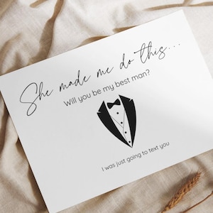 Meilleure proposition d'homme d'honneur // Proposition de garçons d'honneur // Fête de mariage