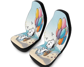 Beach Balloons Car Seat Covers | Polyester Seat Protector