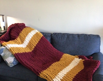 Chunky Knit Blanket