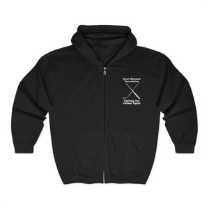 Don&#39;t let the hard times win Zip Hoodie, Unisex Full Zip Hooded Sweatshirt