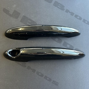 Gloss Black Door Handle Covers for MINI R50 R53 R55 R56 2pcs Cooper S Jcw Cooper
