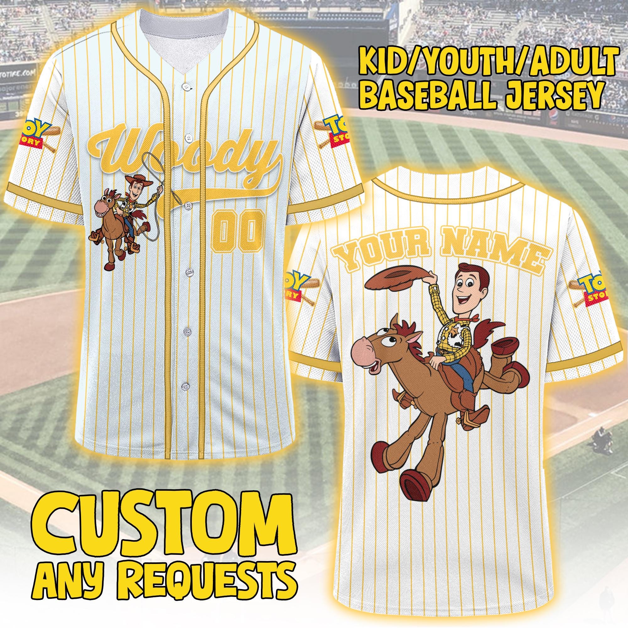 Discover Custom Disney Toy Story Collection, Baseball Jersey Team, Collection Choose Style Jersey Shirt, Disneyland Birthday Gift for Kids Men Women