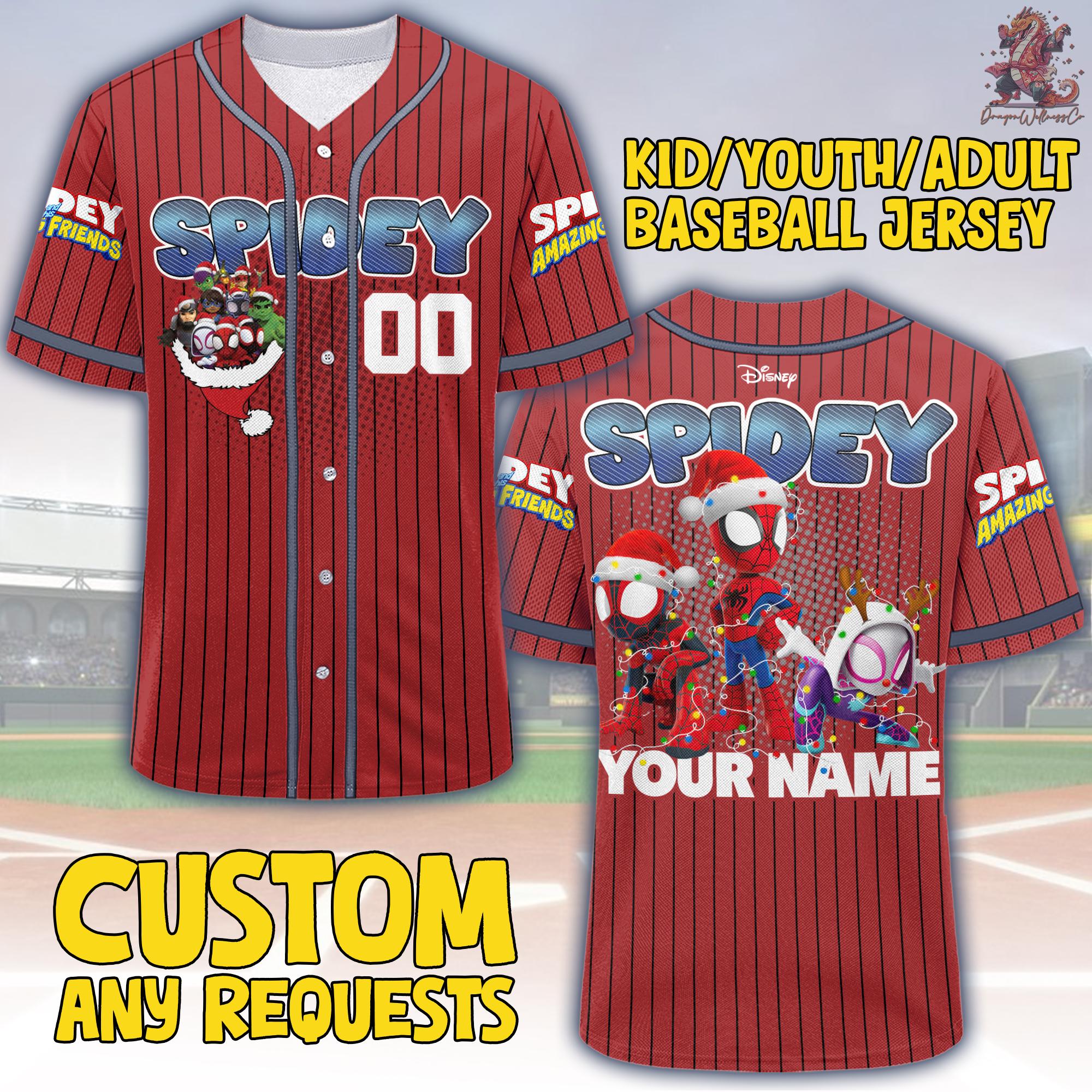 Discover Personalized Spidey And His Amazing Friends Christmas Jersey,  Personalized Spidey Gift