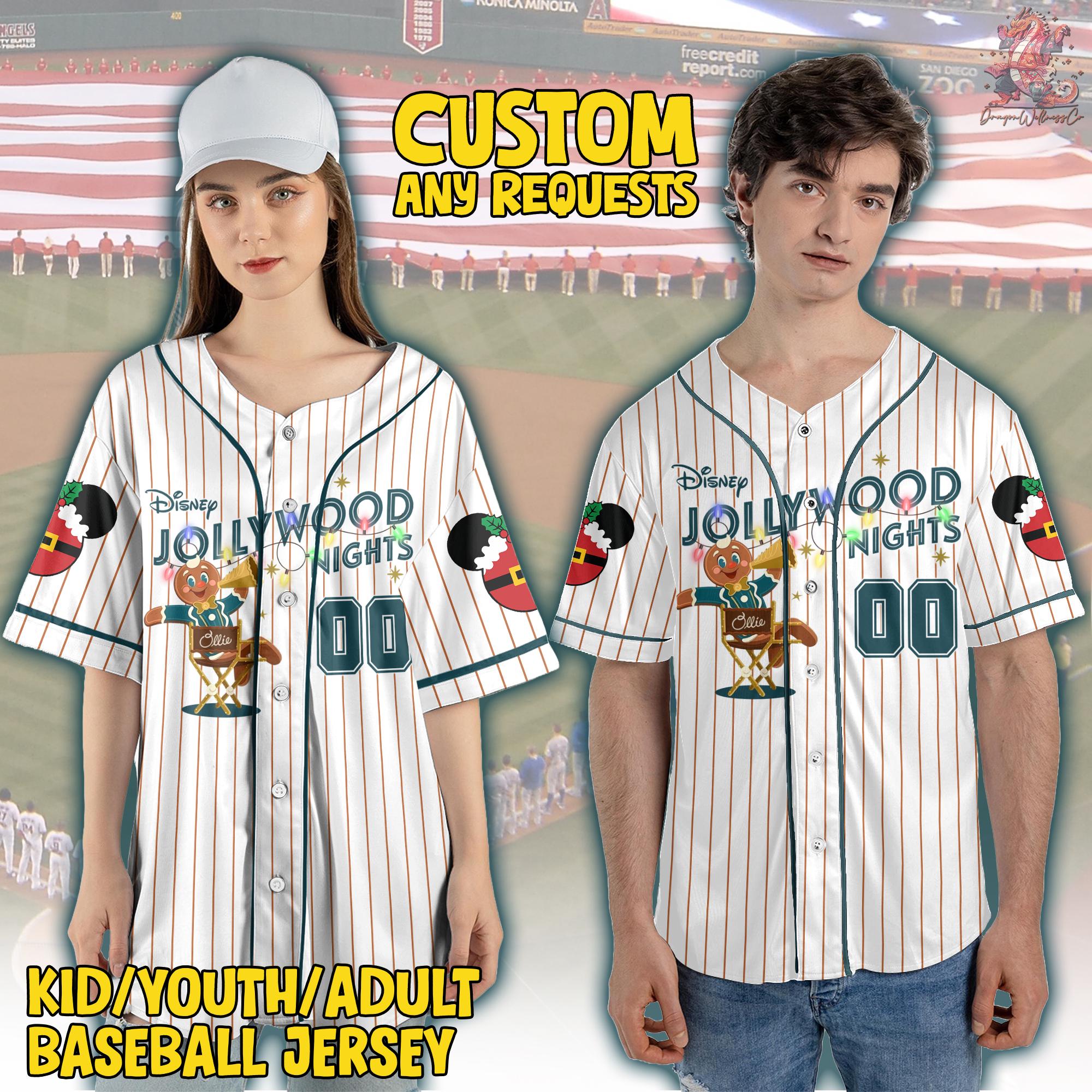 Discover Disney Jollywood Nights The Muppets Xmas Jersey, Very Merry Christmas Baseball, Hollywood Studios Xmas, Jollywood Nights Lights Jersey Shirt