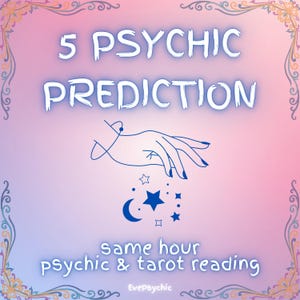 5 previsioni psichiche future - SAME HOUR Oracle Insight, cartomanzia, divinazione, lettura chiaroveggente, interpretazione psichica