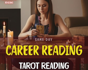 Lecture de tarot sur les carrières, orientation intuitive le jour même pour un projet psychique, lecture moyenne des finances et de l'argent
