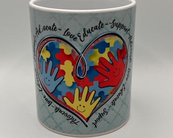 Autism Support Mug