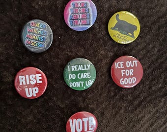 Resistance to Fascism Buttons